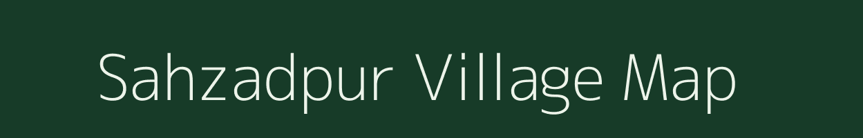 Sahzadpur village map in West Bengal