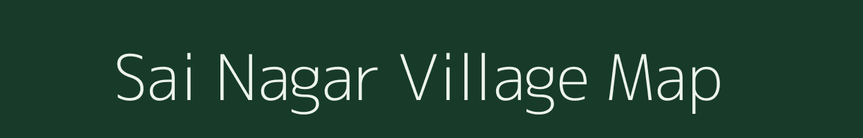 Sai Nagar village map in Rajasthan