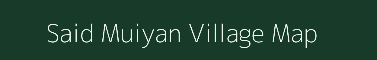 Said Muiyan village map in Uttar Pradesh