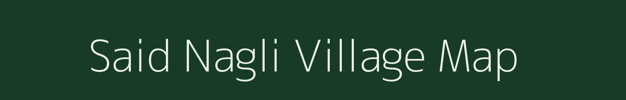 Said Nagli village map in Uttar Pradesh