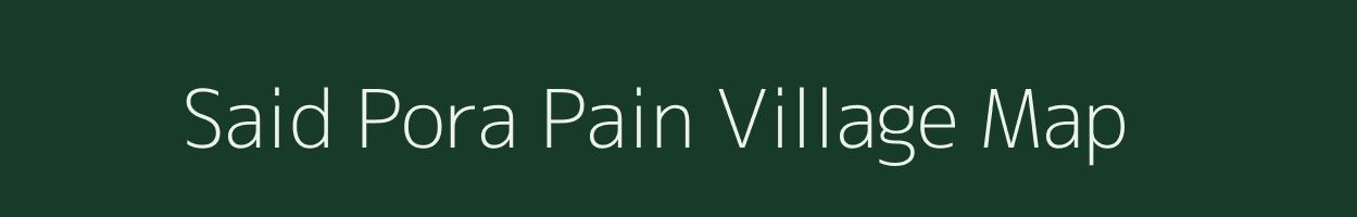 Said Pora Pain village map in Jammu & Kashmir