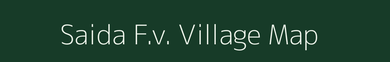 Saida F.v. village map in Madhya Pradesh