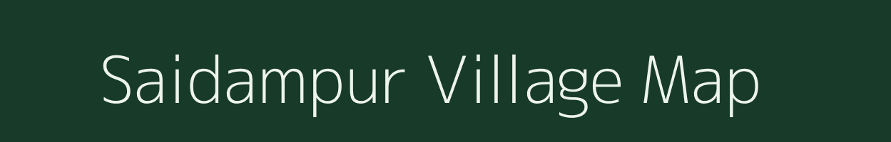 Saidampur village map in Rajasthan