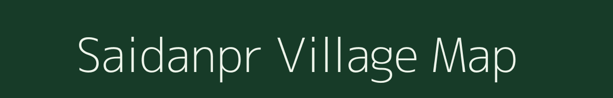 Saidanpr village map in Uttar Pradesh