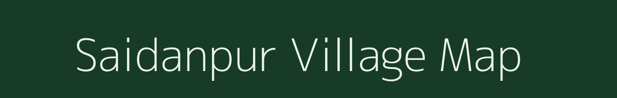 Saidanpur village map in Uttar Pradesh