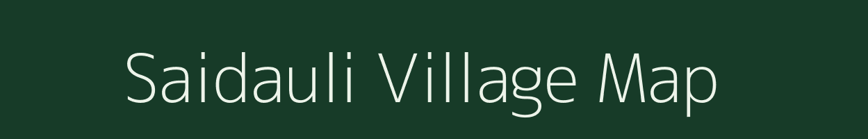 Saidauli village map in Uttar Pradesh