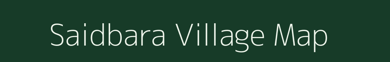 Saidbara village map in Uttar Pradesh