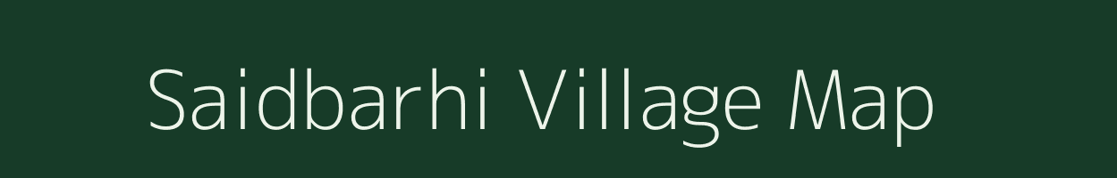 Saidbarhi village map in Bihar