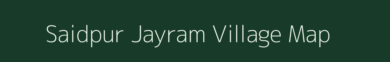 Saidpur Jayram village map in Uttar Pradesh