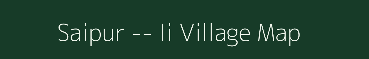 Saipur -- Ii village map in Odisha