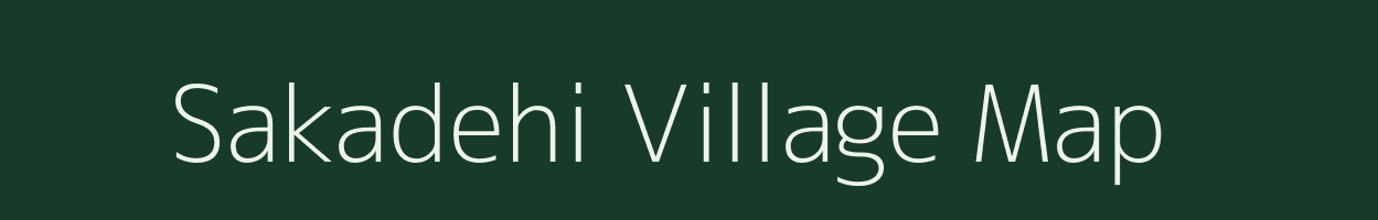 Sakadehi village map in Madhya Pradesh