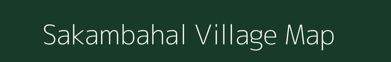 Sakambahal village map in Odisha