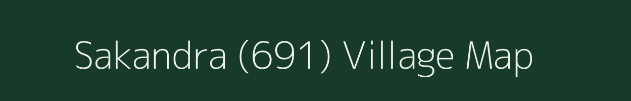 Sakandra (691) village map in Punjab