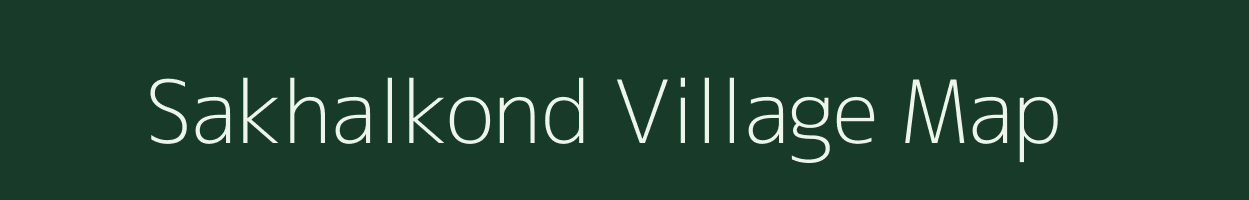 Sakhalkond village map in Maharashtra