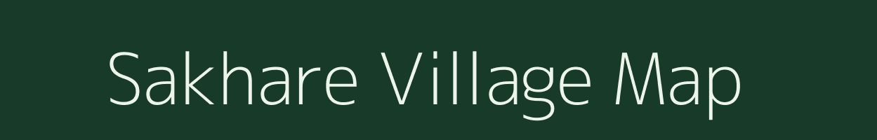 Sakhare village map in Maharashtra