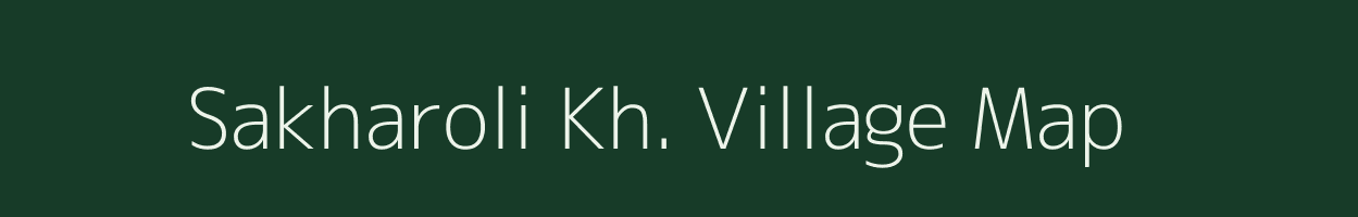 Sakharoli Kh. village map in Maharashtra