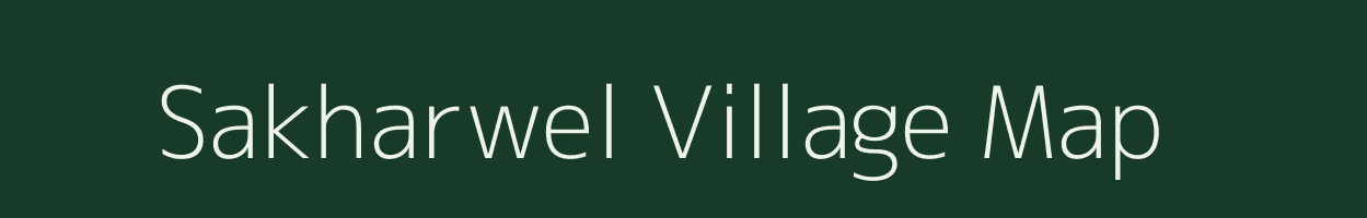 Sakharwel village map in Maharashtra