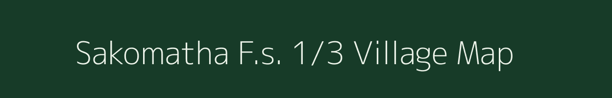 Sakomatha F.s. 1/3 village map in Assam
