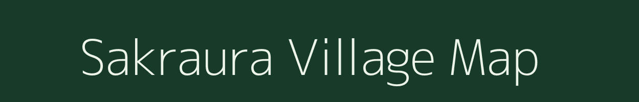 Sakraura village map in Uttar Pradesh