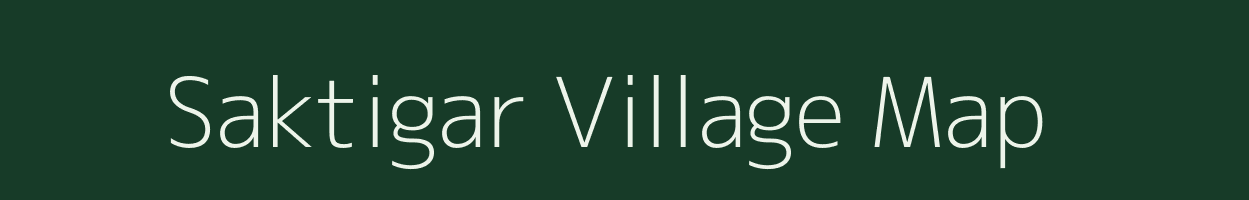 Saktigar village map in West Bengal