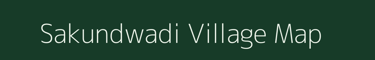 Sakundwadi village map in Maharashtra