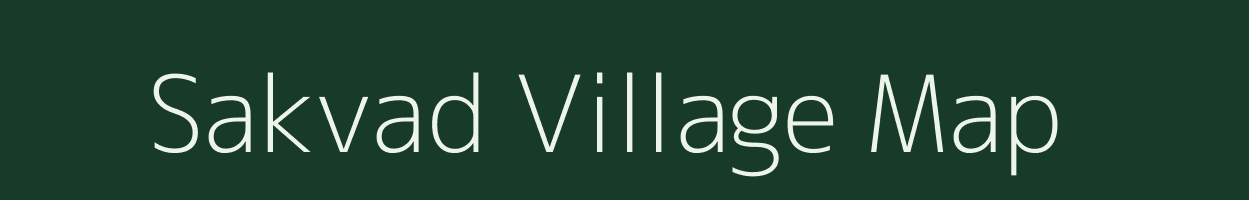 Sakvad village map in Maharashtra