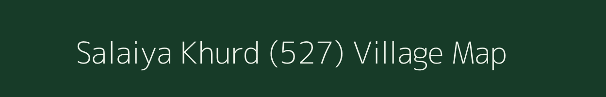 Salaiya Khurd (527) village map in Madhya Pradesh