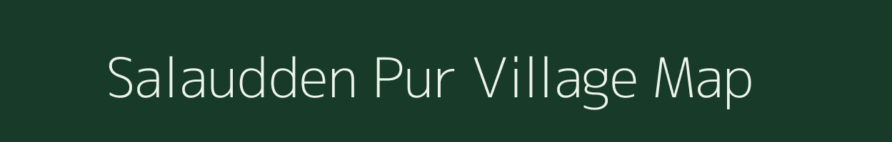 Salaudden Pur village map in Uttar Pradesh