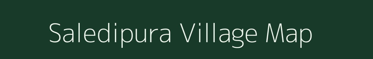 Saledipura village map in Rajasthan