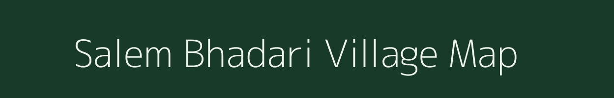 Salem Bhadari village map in Uttar Pradesh