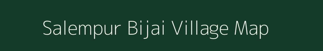 Salempur Bijai village map in Bihar