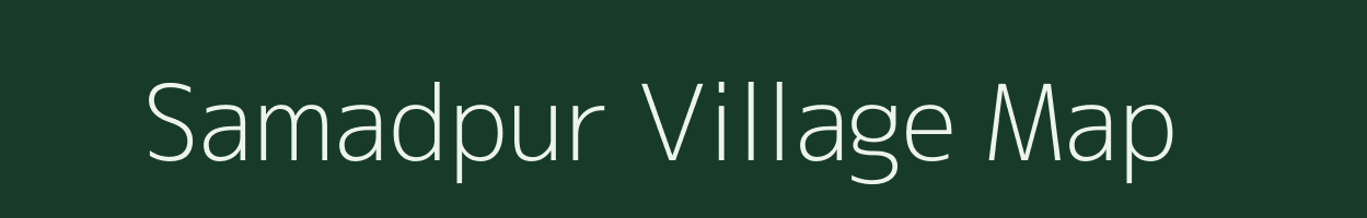 Samadpur village map in Uttar Pradesh