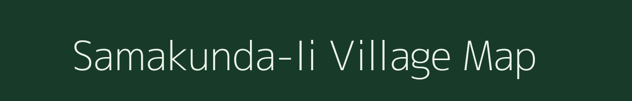 Samakunda-Ii village map in Odisha