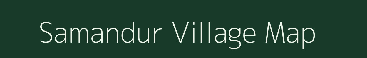 Samandur village map in Karnataka