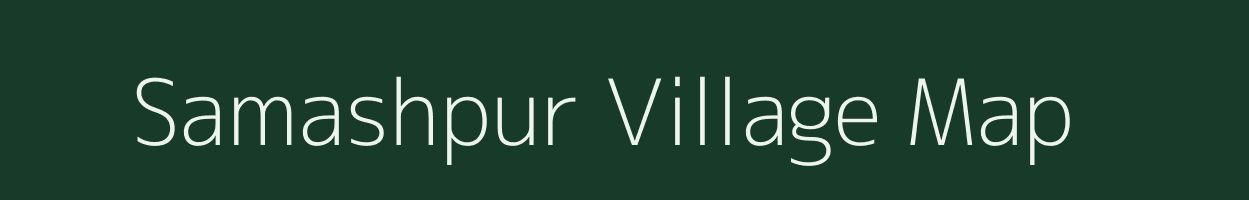 Samashpur village map in West Bengal