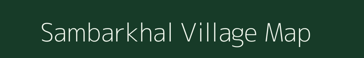 Sambarkhal village map in Maharashtra