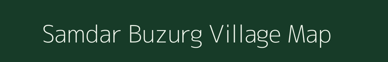 Samdar Buzurg village map in Uttar Pradesh