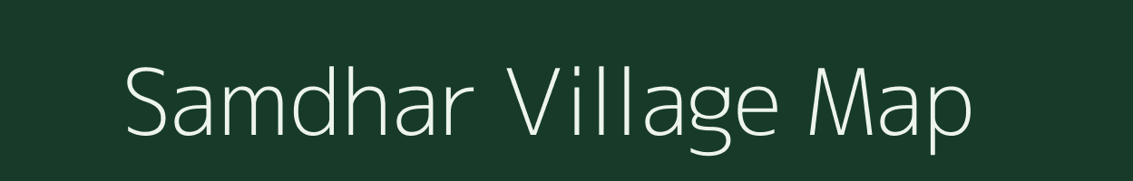 Samdhar village map in Madhya Pradesh