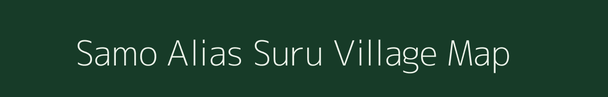 Samo Alias Suru village map in Jharkhand