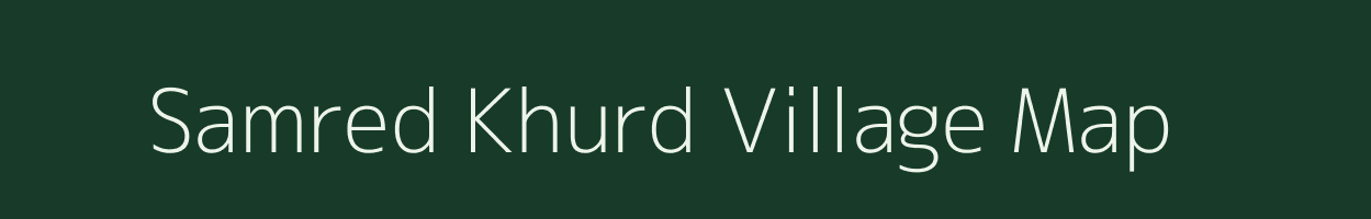 Samred Khurd village map in Rajasthan