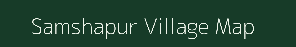 Samshapur village map in Maharashtra