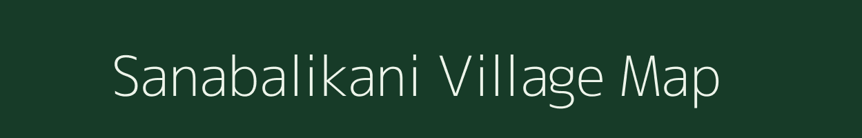 Sanabalikani village map in Odisha