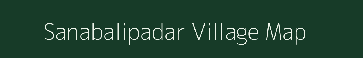 Sanabalipadar village map in Odisha