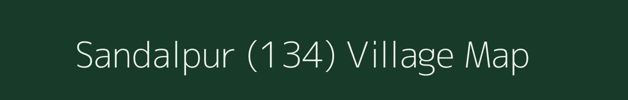 Sandalpur (134) village map in Punjab