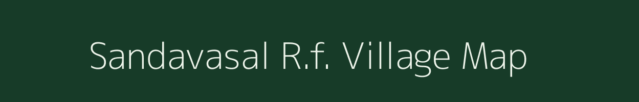 Sandavasal R.f. village map in Tamil Nadu