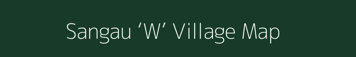 Sangau ‘W’ village map in Mizoram
