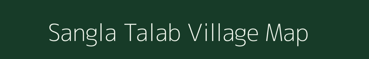 Sangla Talab village map in Rajasthan