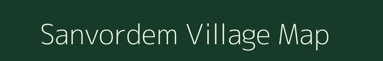 Sanvordem village map in Goa