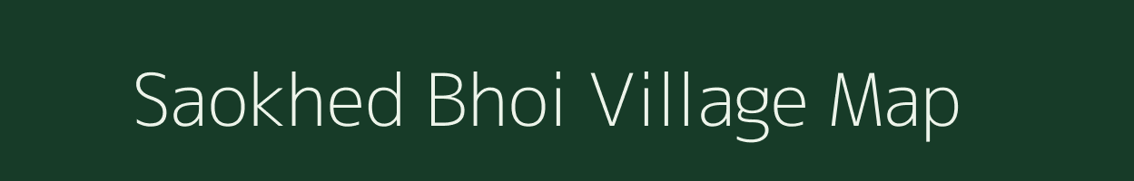 Saokhed Bhoi village map in Maharashtra