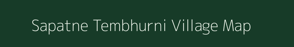 Sapatne Tembhurni village map in Maharashtra